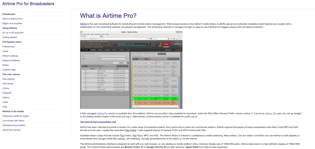Airtime Pro user manual