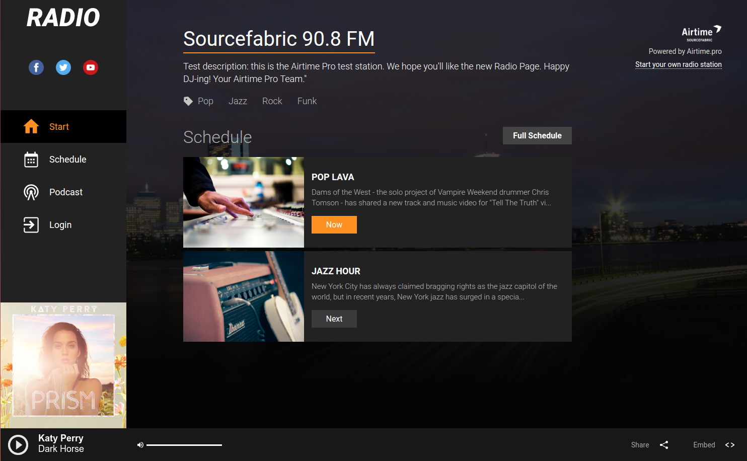 Starting an internet radio station with Airtime Pro